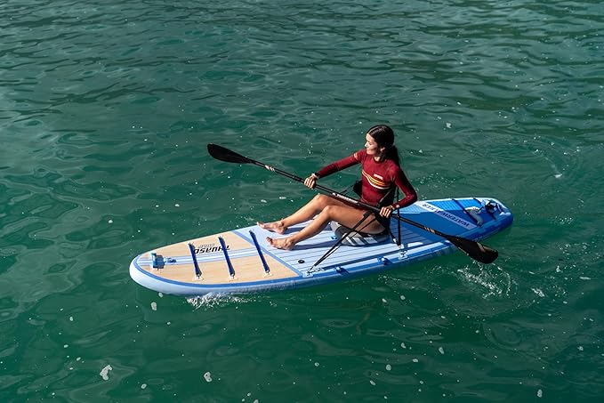 Thurso Surf Universal Inflatable Kayak Seat with Back Support - Sit-on-Top Adjustable Paddle Board Seat with Backrest Extra Sturdy Comfort for SUP, Canoe, Fishing and Boat-StrideForce Fitness