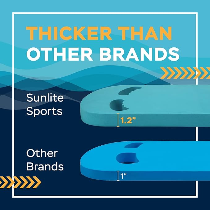 Sunlite Sports Swimming Kickboard - One Size Fits All - A Great Training Aid for Children and Adults-StrideForce Fitness