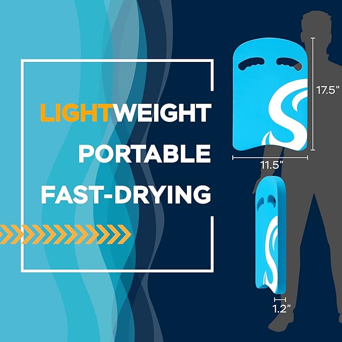 Sunlite Sports Swimming Kickboard - One Size Fits All - A Great Training Aid for Children and Adults-StrideForce Fitness