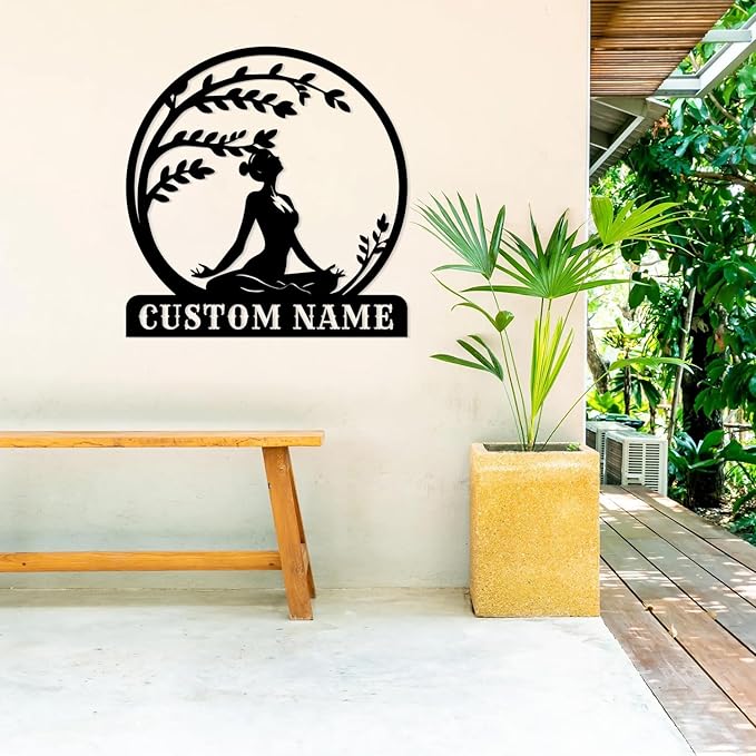 Personalized Metal Gym Sign, Custom Fitness Metal Wall Decor, Body Builder Lovers Gift, Gym Custom Unique Metal Wall Art, fitness room decor, home gym decor, gym wall art (Style-8)-StrideForce Fitness