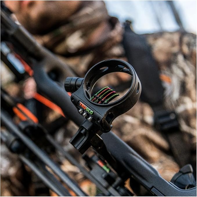 TRUGLO Storm Lightweight Compact Convertible Black Bow Sight-StrideForce Fitness