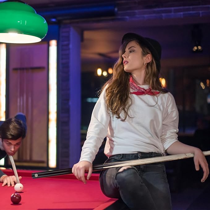 Kmise Pool Cue Set of 3, 57-inch Cue Sticks with 9.5mm Pro Tips, Splicing Process, Handmade from Premium Wood, Pool Sticks for Adults, for Men and Women, Bar Home Taple Sports-StrideForce Fitness