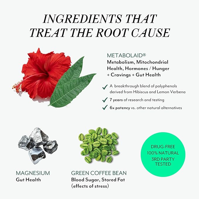 Veracity Metabolism Ignite - Boosts GLP-1 to Reduce Appetite and Cravings for Clinically Proven Weight Loss - Natural GLP-1 & Metabolic Support Supplement - Burns Fat - Side Effect Free - 30 Serving-StrideForce Fitness