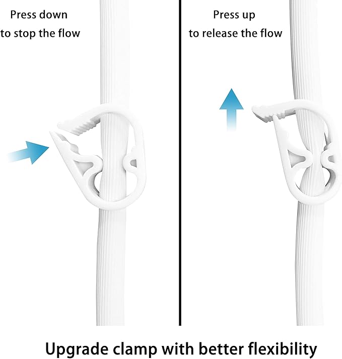 Abyclean Enema Bag Kit Rubber Anal Douche Vaginal Douche Enema Cleaner for Women’s or Man’s Health (Red, 2L)-StrideForce Fitness