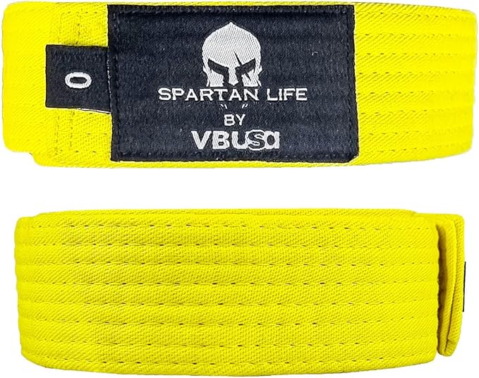 Karate Belt, All-Purpose Martial Arts Belt, Judo, Taekwondo Belt, Durable MMA Color Rank TKD Belt Size 0-6.-StrideForce Fitness