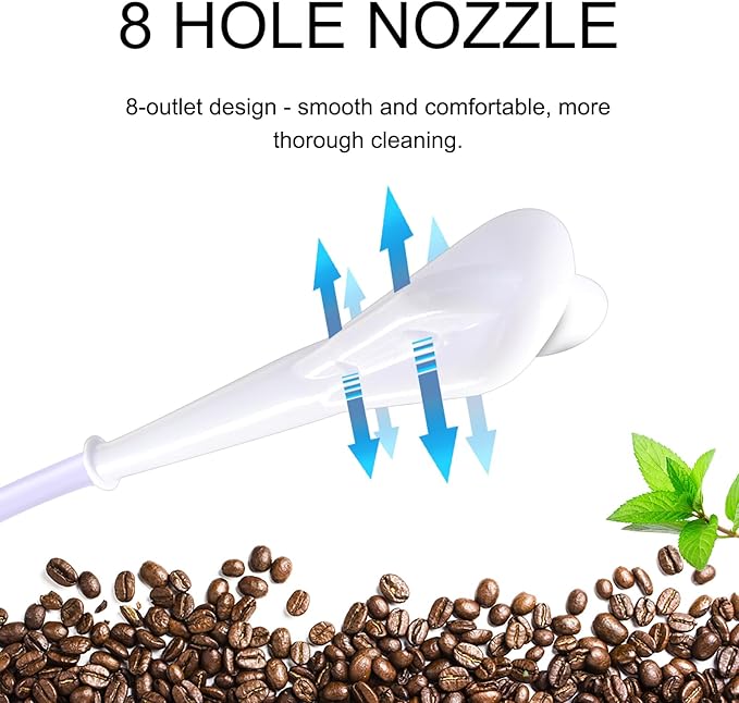 Enema Bag Kit with 5ft Hose Coffee Enemas at Home Water Shower Douche Colon Detox Cleanse Kit with Tubing, Tips, Clamp and Hook-StrideForce Fitness