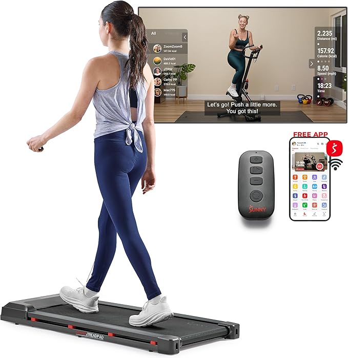 Sunny Health & Fitness Smart Wi-Fi Treadmills-StrideForce Fitness