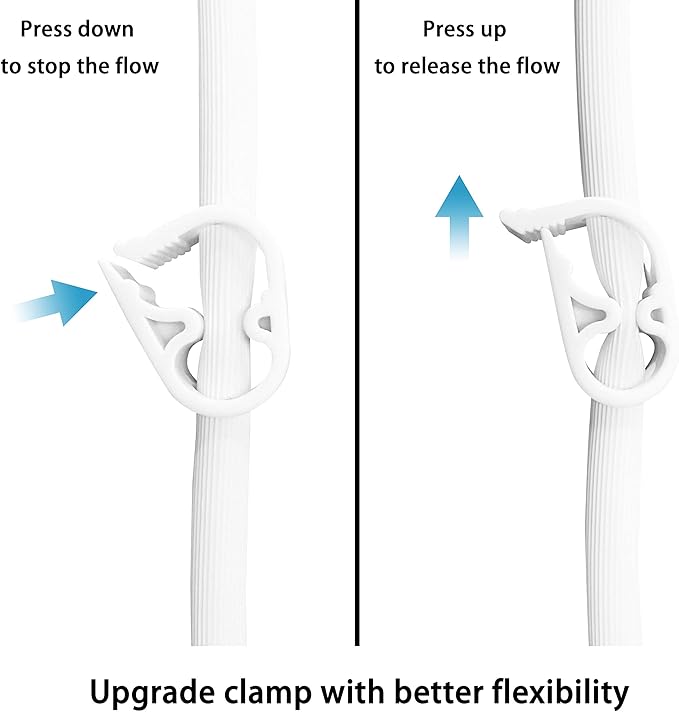 Abyclean Rubber Enema Bag Kit Anal Douche Vaginal Douche Enema Cleaner for Women’s or Man’s Health (Blue-2L)-StrideForce Fitness