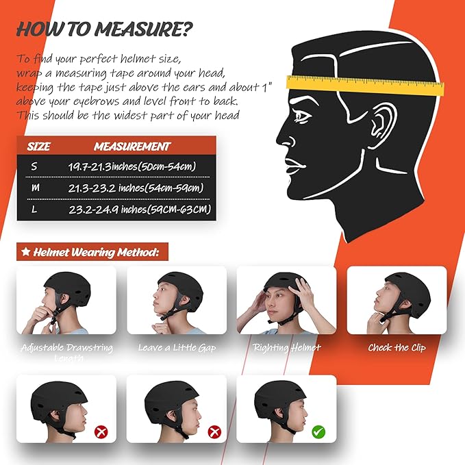 Vihir Adult Water Sports Helmet with Ears - Adjustable Helmet,Perfect for Kayaking, Boating,Surfing-StrideForce Fitness