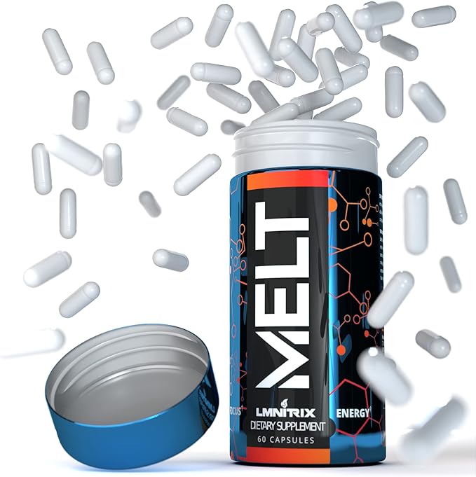 MELT EXT - Extreme Thermogenic Fat Burner - Powerful Weight Loss Aid, Stronger Than Most Diet Pills - True Plateau Destroyer - Lose Weight Fast for Men and Women - Real Results - 60ct-StrideForce Fitness