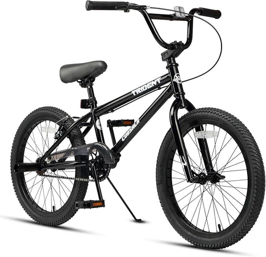 20 24 26 Inch BMX Race Bike Trident Bicycles Beginner-Level to Advanced Riders with 2 Pegs, Multiple Colors-StrideForce Fitness