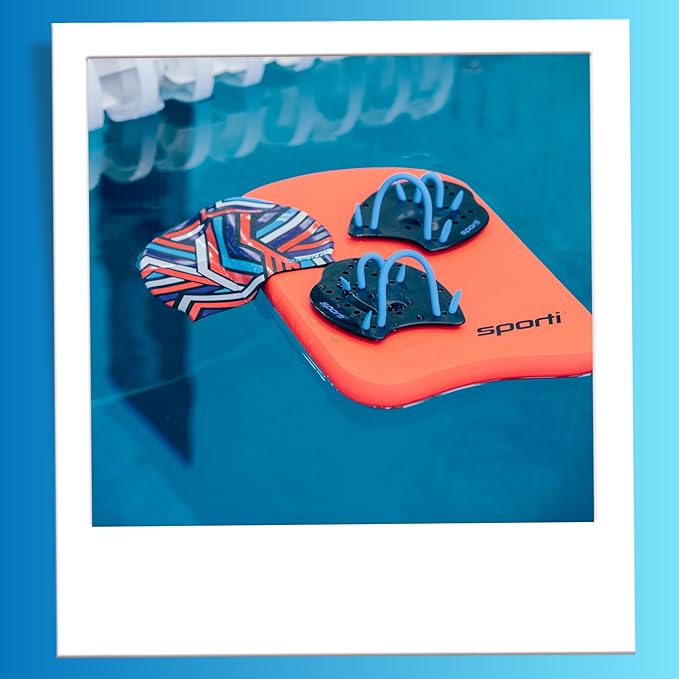 Sporti Kids Kickboard for Swim Training Lesson, Swimming Kickboard for Junior, Water Board for Kids, Swimming Training Aid-StrideForce Fitness