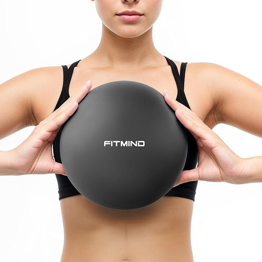 Pilates Ball - 10 Inch Core Ball for Yoga, Stability, Fitness, Ab & Core Workout, Physical Therapy-StrideForce Fitness