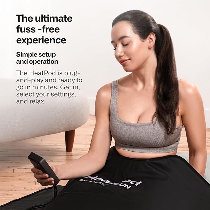 HeatPod Infrared Sauna Blanket for Well-Being and Detox - Relax Your Body & Mind - Personal Sauna, Portable Sauna for Home-StrideForce Fitness