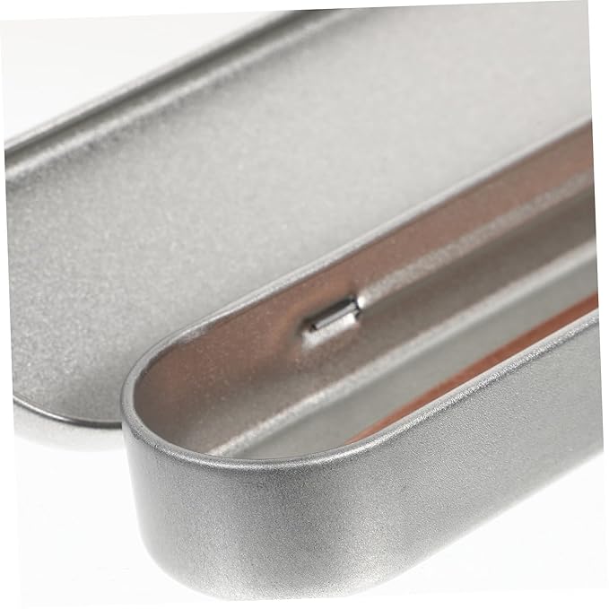 4sets Tongue Coating Cleaning Tool Stainless Steel Double-sided Tongue Scraper for Adults Carrying Case