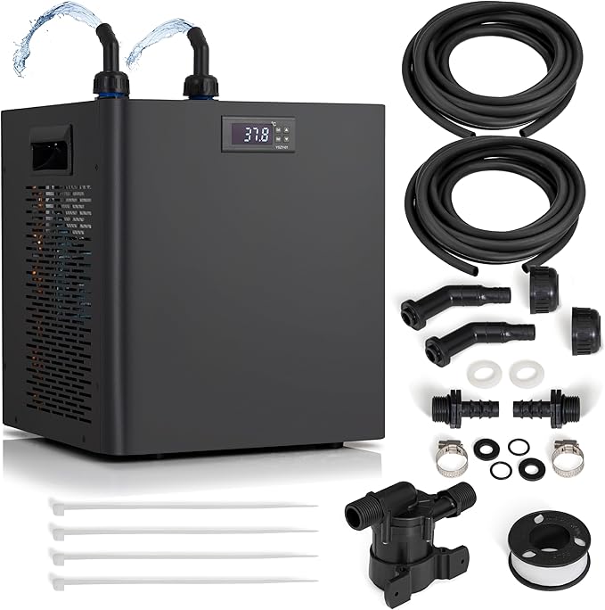 Chiller 2.0 for Ice Bath and Cold Plunges Including All Hoses and Pumps. 1/3 HP, 2/3 HP, 1 HP Models-StrideForce Fitness