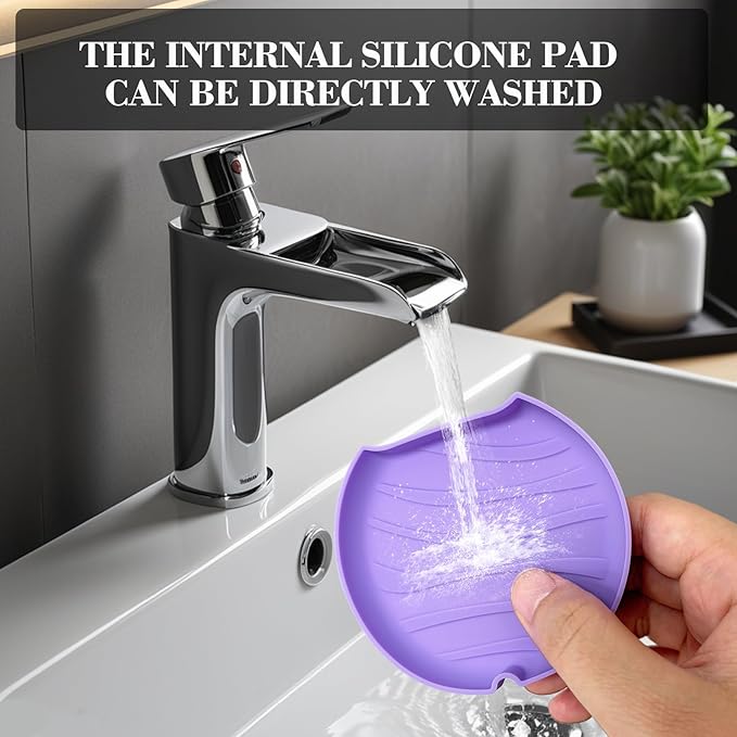 2 Pack Retainer Case,Aligner Case with Vent Holes, Compatible with Invisalign, Mouth Guard Cases，Portable Slim Travel Cute Orthodontic Retainer Cases (Black Purple+Black Cyan)