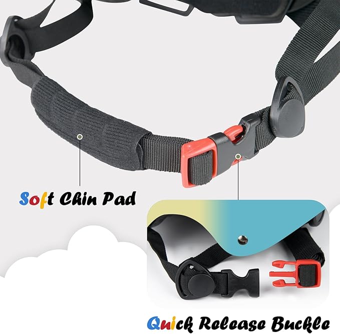 Kids Bike Helmet, Adjustable and Multi-Sport, from Toddler to Youth, 3 Sizes-StrideForce Fitness