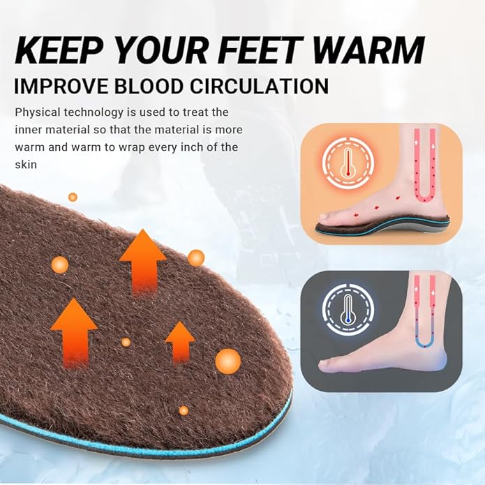 VALSOLE Heavy Duty Support Pain Relief Orthotics - 220+ lbs Plantar Fasciitis High Arch Support Insoles for Men Women, Flat Feet Orthotic Insert, Work Boot Shoe Insole, Absorb Shock with Every Step-StrideForce Fitness