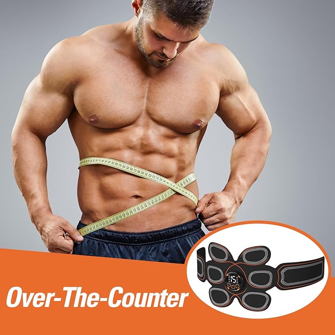 Fitness Belt, Powered Muscle Stimulator for Muscle Conditioning-StrideForce Fitness