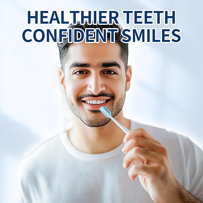 Fluoride Anticavity Toothpaste for Adults, Cavity Protection Teeth Whitening with Xylitol and Remineralizing Hydroxyapatite, Tartar Remover SLS Free, Tooth Decay Enamel Repair, Mint 3.52 OZ