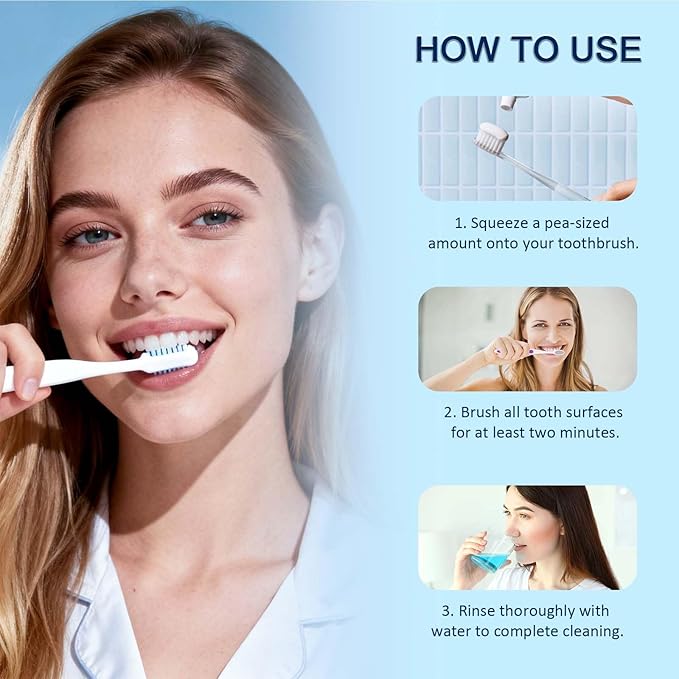 Enamel Repair Toothpaste for Cavity Protection, Transparent Gel to Strengthen Teeth and Support Gum Health, Daily Dental Care for Oral Hygiene (02)