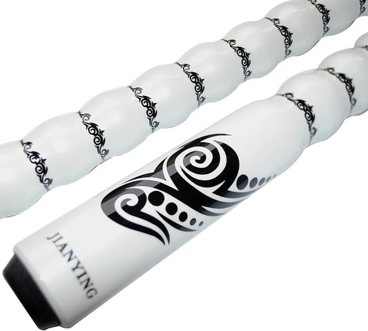 58" Pool Cue Stick,13mm 2-Piece Maple Hardwood Ergonomic Design Billiard Cues Kit,19/20/21oz-StrideForce Fitness