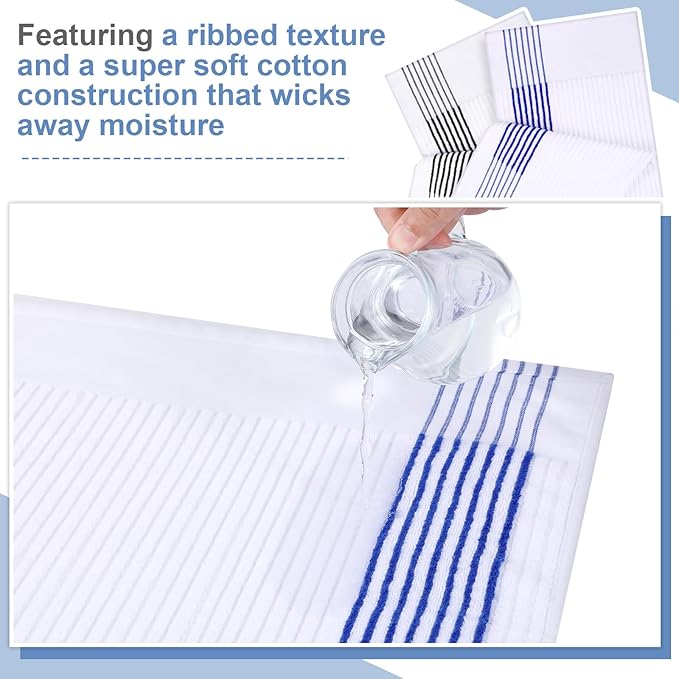 Mixweer Caddy Golf Towel 22" x 42" Large Caddy Towel Camping Sport Towels Cotton Soft Towels for Man Golf Lovers-StrideForce Fitness