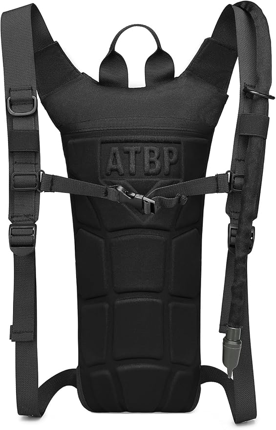 ATBP Tactical Water Hydration Pack Military 3L Water Bladder Carrier Backpack Leakproof for Running Jogging Cycling Hiking-StrideForce Fitness
