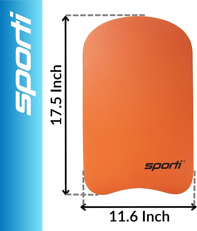 Sporti Adult Kickboard for Swim Training - Swimming Kickboard for Men Women, Water Board for Adult, Swimming Training Aid-StrideForce Fitness