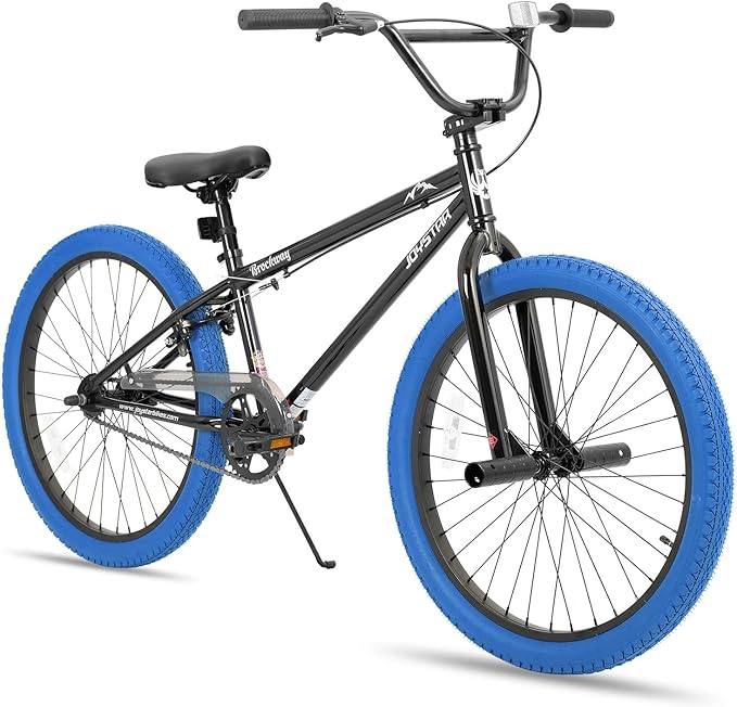 JOYSTAR Brockway Freestyle Kids BMX Bikes 20" 24" Kids Bicycles for 6-14 Years Old Boys Girls and Beginner-Level Riders 2 Pegs Multiple Colors-StrideForce Fitness