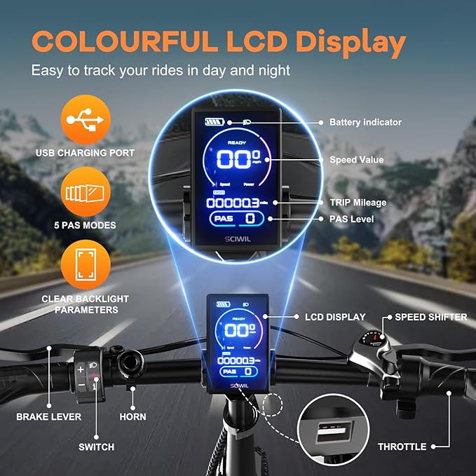 Foldable Electric Bike for Adults, 30+MPH, 48V 20Ah Removable Lithium Battery up to 80Miles, 20" Fat Tire 1000W Peak Motor Dirt Ebike Adult Electric Bicycle for Commute Beach Mountain E Bike-StrideForce Fitness