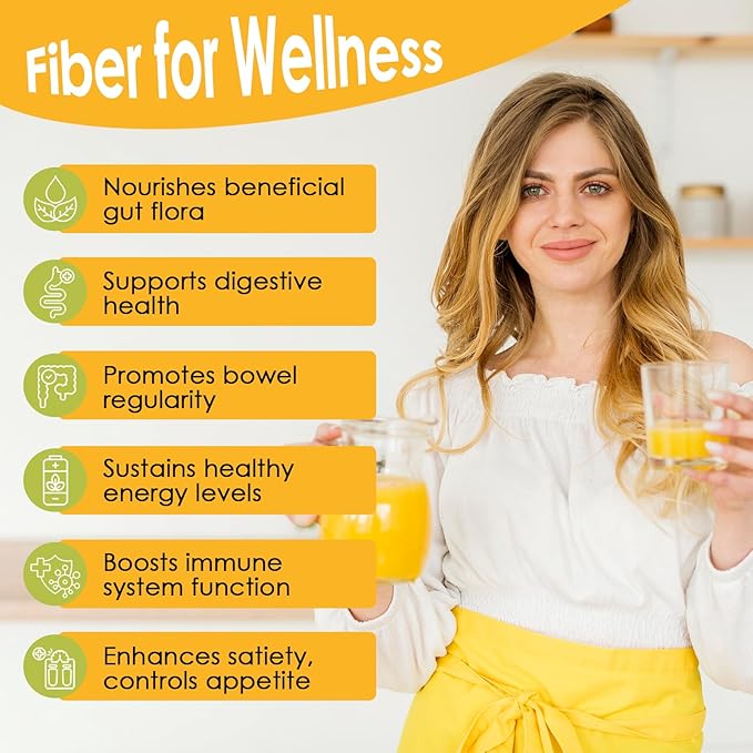 ZEBORA Fiber Supplement Powder, Soluble Prebiotic Fiber Powder Unflavored with Acacia for Digestive Health, Regularity and Hunger Control No Sugar Added, No Grit, Gluten Free, 70 Servings-StrideForce Fitness