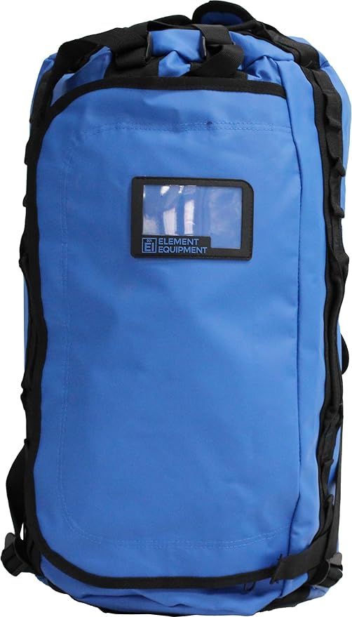 Element Equipment Trailhead Duffel Bag Shoulder Straps Waterproof Imperial Blue Small-StrideForce Fitness