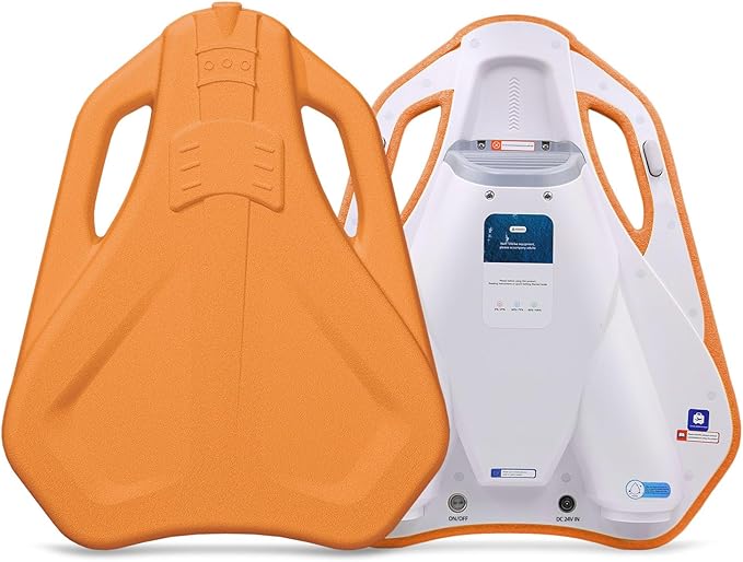 Electric Swimming Kickboard for Kids – 2-in-1 Water Jet & Propeller, Water Scooter Float Board for Swim Training, 6.1kgf Thrust, 24V/4.6Ah Battery, 45 Min Runtime, Load 198 lbs, Summer Pool Toy-StrideForce Fitness