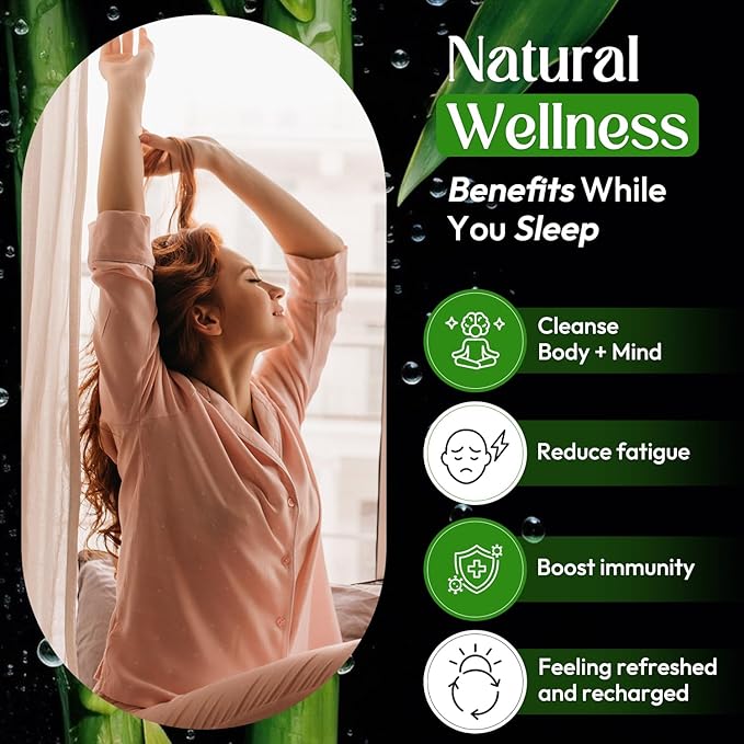 Foot Patches Pads for Deep Cleansing: Feet Patches Bamboo Wood Vinegar Ginger Foot Pads for Promoting Sleeping 20 Packs-StrideForce Fitness