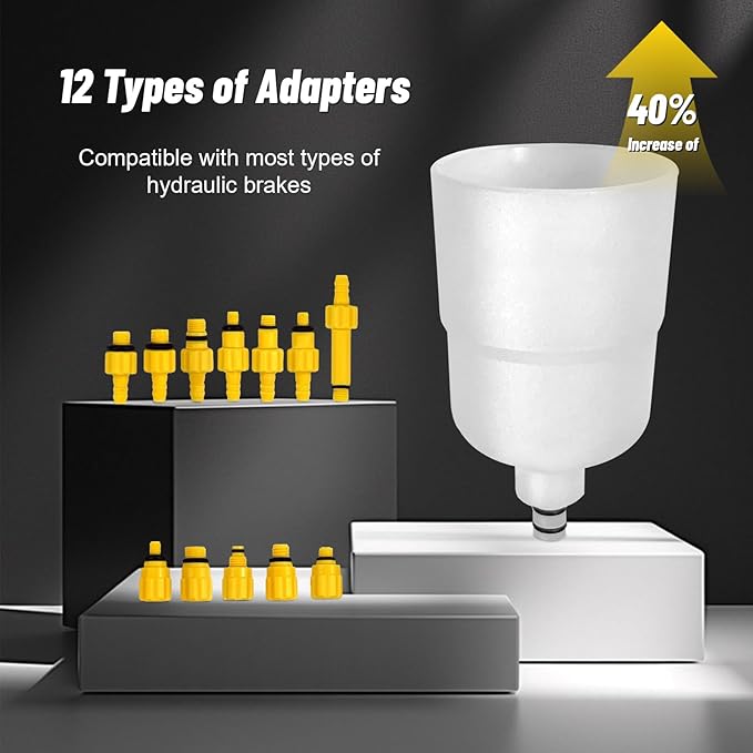 Brake Bleed Kit,Bicycle Hydraulic Brake Bleed Kit Including 150ML Mineral Oil for Shimano,TEKTRO, TRP Hydraulic Disc Brakes-StrideForce Fitness