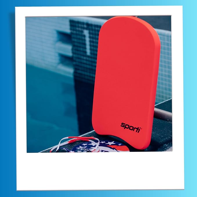 Sporti Adult Kickboard for Swim Training - Swimming Kickboard for Men Women, Water Board for Adult, Swimming Training Aid-StrideForce Fitness