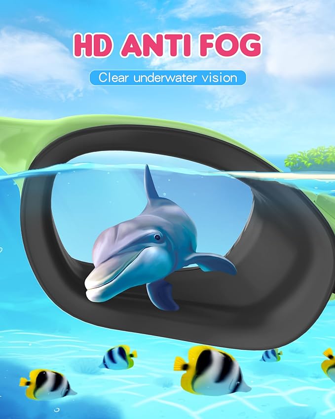 Kids Swim Goggles,Swimming Goggles for Kids 6-14, Anti-Fog UV Protection Pool Glasses for Boys Girls-StrideForce Fitness