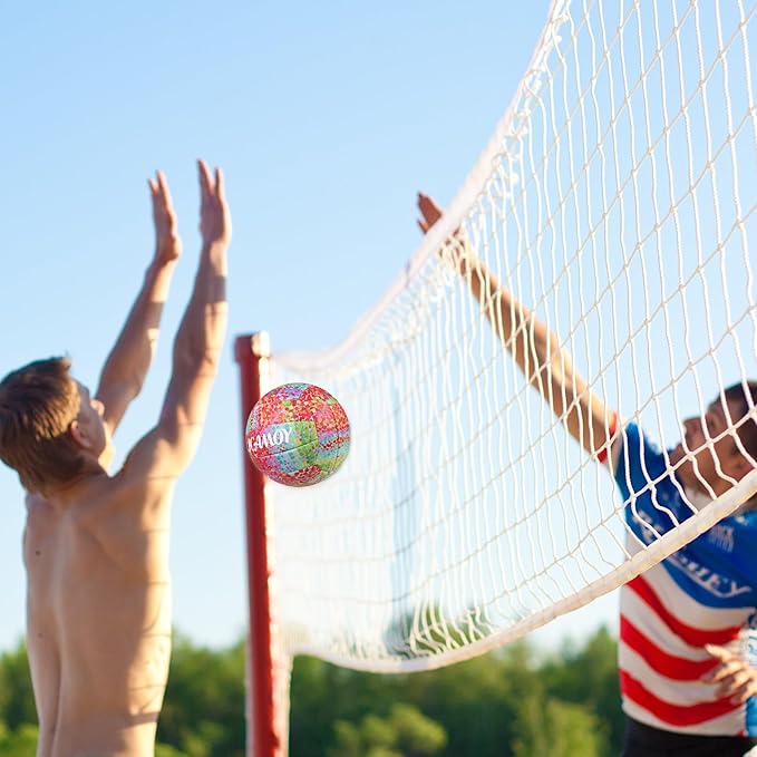 Volleyball Size 5 - Premium PU Leather, Ultra-Durable Soft to The Touch for Youth, Adults, Ideal for Indoor, Outdoor, Beach Sports Training-StrideForce Fitness