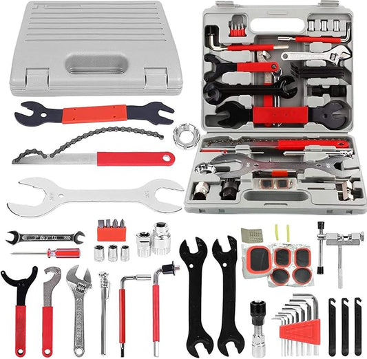 Bike Repair Tool Kits, Bicycle Tool Kit Multi-Function Tool Kit, Maintenance Tool Set with Tool Box Best Value Professional Home Bike Tool with Premium Quality-StrideForce Fitness