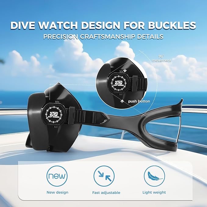 Scuba Diving Mask for Adults - Premium Anti-Fog Snorkeling Mask Comfortable & Leak-Proof Swim Goggles with Nose Cover for Scuba Diving, Snorkeling & Underwater Adventures-StrideForce Fitness