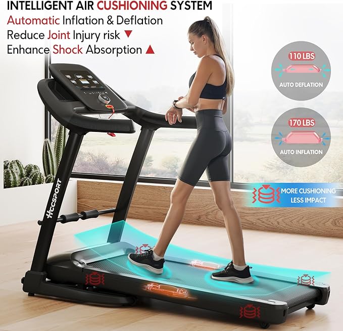 Treadmill with Incline, 3 in 1 Under Desk Treadmill Walking Pad with Removable Desk Workstation 3.5HP Foldable Compact Walking Treadmills for Home Small Office with Wristband Remote Control-StrideForce Fitness