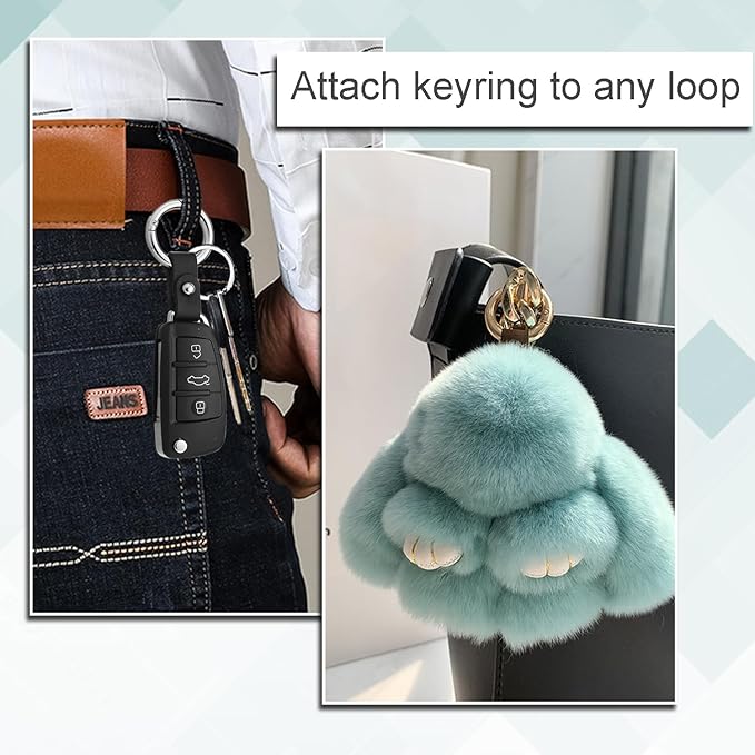 10 Pack 3/4 Inch Gold Round Carabiner Clips, Small Spring O Rings for Keyring Bag Pendant Keychain Clip-StrideForce Fitness