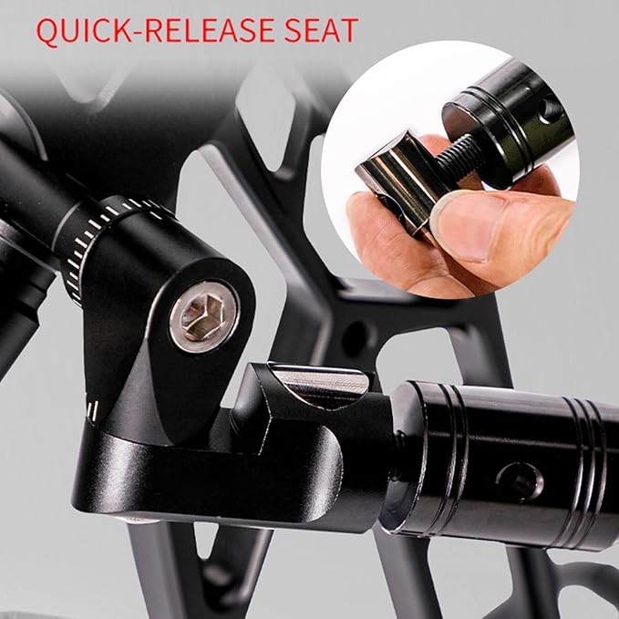 Single Side Adjustable V Bar Mount, Archery Stabilizers Bow Stabilizer Quick Disconnect Rod for Compound Bow, Single Sidebar Back Bar Stabilizer Mount-StrideForce Fitness