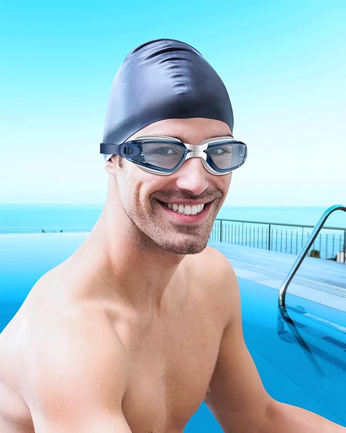 Aegend Swim Goggles, Swimming Goggles No Leaking Full Protection Adult Men Women Youth-StrideForce Fitness
