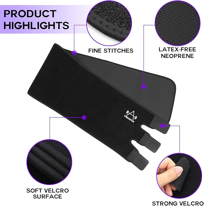 Waist Trimmer Belt Men Sweat Band Stomach Wrap, Waist Trainer for Women Workout-StrideForce Fitness