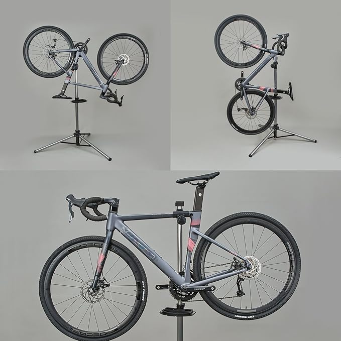 corki Cycles Bicycle Repair Stand Maintenance Work Stand - Max 38Kg or 83.8 lbs Home Portable Bike Mechanics Workstand-StrideForce Fitness