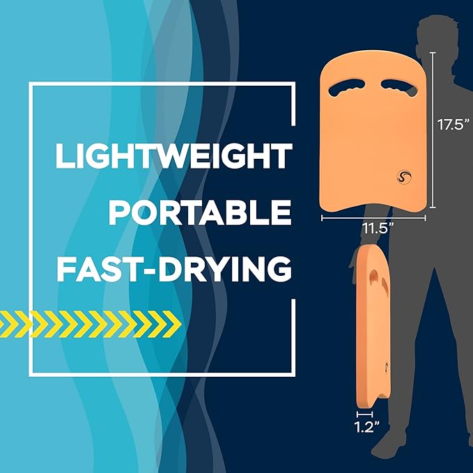 Sunlite Sports Swimming Kickboard - One Size Fits All - A Great Training Aid for Children and Adults-StrideForce Fitness