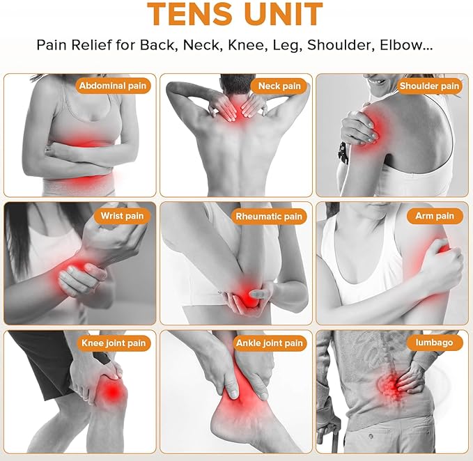 TENS Unit & EMS Pelvic Floor Muscle Exercise,36 Modes Rechargeable Dual Channel EMS Massager Machine with Pelvic Floor Muscle Electrode Probe and Travel Case-StrideForce Fitness